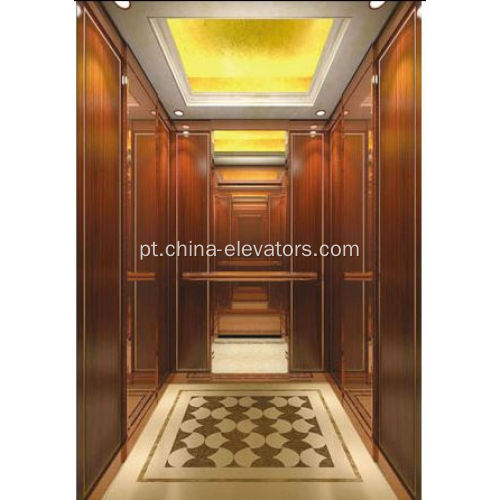 Conjunto de carros de elevador de passageiros MRL